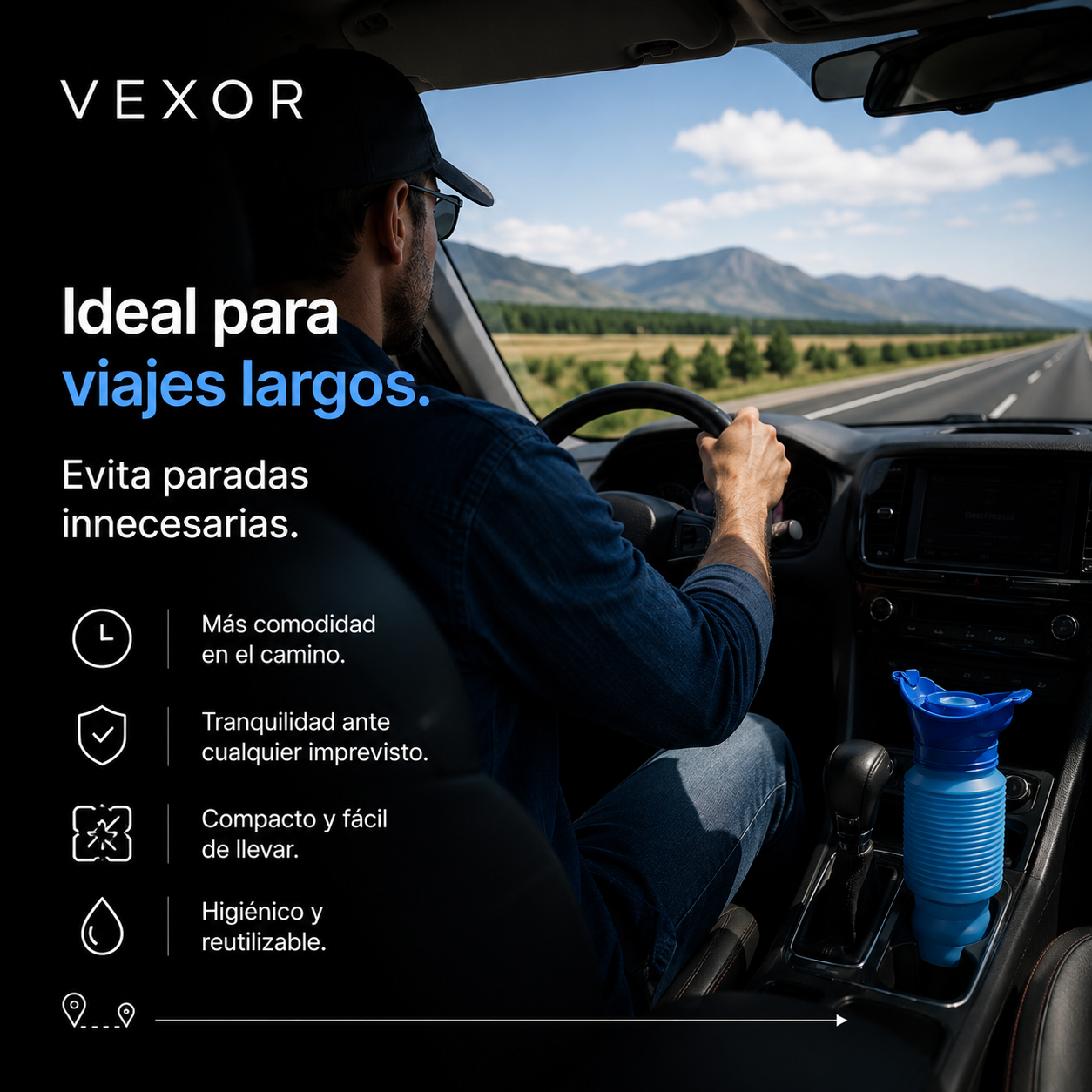 Urinal Viajero Unisex VEXOR