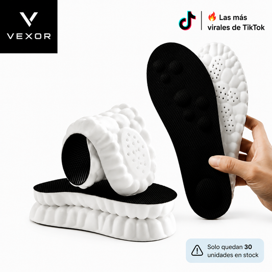 Plantilla Deportiva 4d Nube Suaves Y Elásticas VEXOR