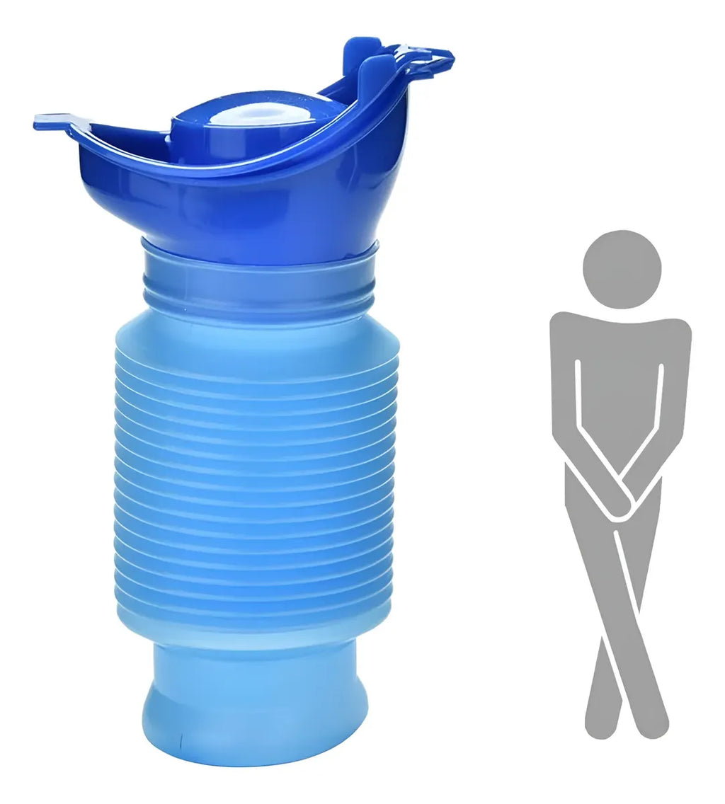 Urinal Portátil Mini Plegable Viajero Para Emergencias Ssm3